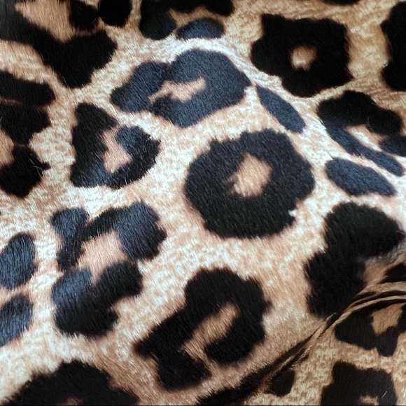 🐆 Theory Genuine Calf Hair Leopard Print Pencil Skirt❤️‍🔥 - Picture 7 of 7